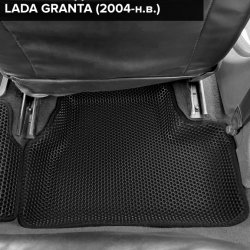 3D коврики EVA с бортами Lada Granta FL седан, лифтбек, универсал (2018-н.в.)
