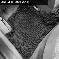 3D коврики EVA с бортами Opel Astra H хетчбек, универсал (2004-2014)