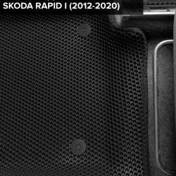 3D коврики EVA с бортами Skoda Rapid I (2012-2020)