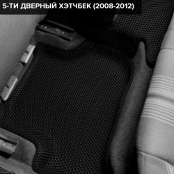 3D коврики EVA с бортами Volkswagen Golf VI хетчбек 5D (2008-2012)