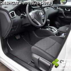 2D коврики EVA Nissan Qashqai II J11 RUS (2013-2022)