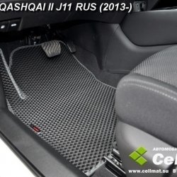 2D коврики EVA Nissan Qashqai II J11 RUS (2013-2022)