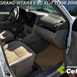 2D коврики EVA Suzuki Grand Vitara II 5D XL-7 (1998-2006)