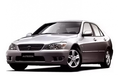 2D коврики EVA в салон и багажник  на Toyota Altezza, правый руль (1998-2005)