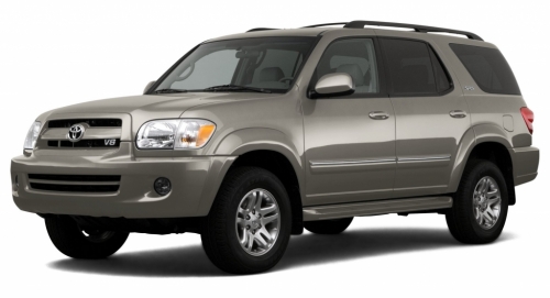 2D коврики EVA в салон и багажник  на Toyota Sequoia I Limited (2000-2007)