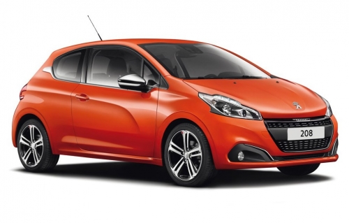 2D коврики EVA в салон  на Peugeot 208 I рестайлинг (2015-н.в.)