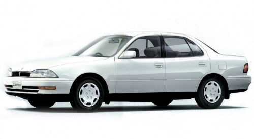 2D коврики EVA в салон  на Toyota Camry V30, правый руль (1990-1994)