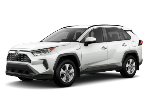 2D коврики EVA в салон и багажник  на Toyota RAV4 V XA50 АКПП (2018-н.в.)