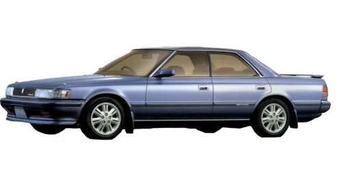2D коврики EVA в салон  на Toyota Chaser X80, правый руль (1988-1992)
