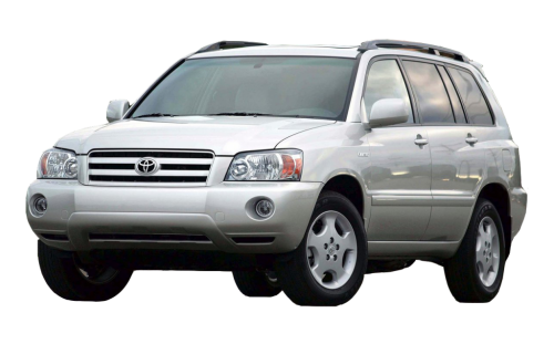 2D коврики EVA в салон  на Toyota Highlander I рестайлинг (2003-2007)