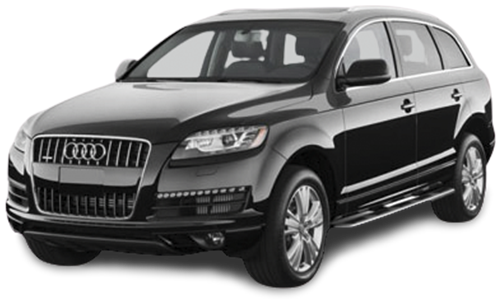 2D коврики EVA в салон и багажник  на Audi Q7 I, 5 мест (2005-2015)