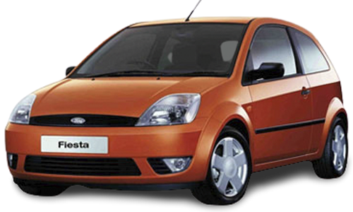 2D коврики EVA в салон  на Ford Fiesta Mk5 (2002-2008)