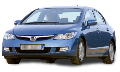 2D коврики EVA в салон и багажник  на Honda Civic VIII седан (2005-2012)
