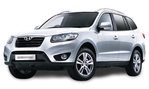 2D коврики EVA в салон и багажник  на Hyundai Santa Fe II рестайлинг (2009-2012)