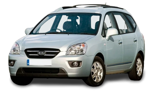 2D коврики EVA в салон  на Kia Carens III UN, 5 мест (2006-2013)