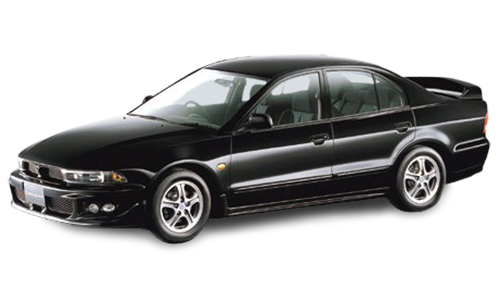 2D коврики EVA в салон  на Mitsubishi Galant VIII 4WD, правый руль (1996-2003)