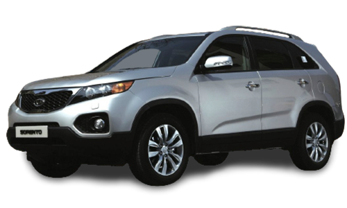 3D коврики EVA с бортами в салон  на Kia Sorento II рестайлинг (2012-2021)