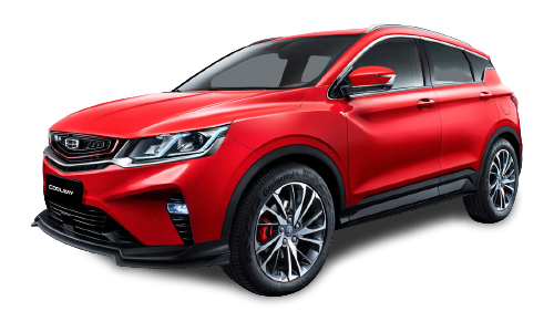 3D коврики EVA с бортами в салон  на Geely Coolray I (2019-н.в.)