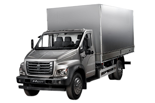 3D коврики EVA с бортами в салон  на ГАЗ Газон NEXT с рычагом КПП на торпеде