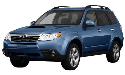 3D коврики EVA с бортами в салон  на Subaru Forester III SH (2007-2013)