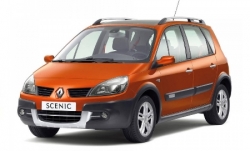 2D коврики EVA в салон  на Renault Scenic II (2003-2009)