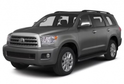 2D коврики EVA в салон и багажник  на Toyota Sequoia II Platinum (2008-2022)
