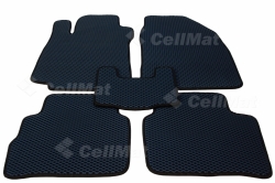 2D коврики EVA в салон и багажник  на Nissan Tiida I C11 седан (2004-2013)