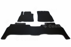 2D коврики EVA в салон и багажник  на Toyota Land Cruiser 200, 5 мест (2007-2012)