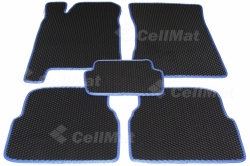 2D коврики EVA в салон  на Volkswagen Passat B3 седан (1988-1993)