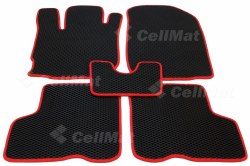 2D коврики EVA в салон и багажник  на Renault Kaptur FWD (2016-2020)