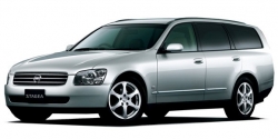 2D коврики EVA в салон  на Nissan Stagea II M35 универсал, правый руль (2001-2007)
