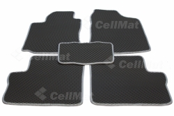 2D коврики EVA в салон и багажник  на Toyota Matrix E130 (2002-2008)