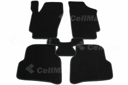 2D коврики EVA в салон и багажник  на Volkswagen Polo V седан (2009-2017)