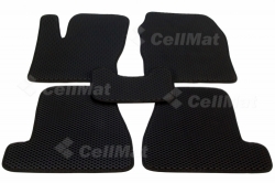 2D коврики EVA в салон и багажник  на Ford Focus III седан рестайлинг (2014-2019)