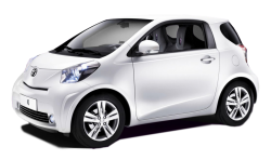 2D коврики EVA в салон  на Toyota iQ, правый руль (2008-2011)