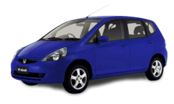 2D коврики EVA в салон и багажник  на Honda Fit I 4WD, правый руль (2001-2008)