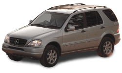 2D коврики EVA в салон и багажник  на Mercedes-Benz ML W163 (1997-2001)