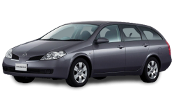 2D коврики EVA в салон  на Nissan Primera III P12 универсал, правый руль (2001-2008)