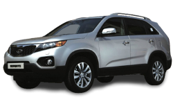 3D коврики EVA с бортами в салон  на Kia Sorento II рестайлинг (2012-2021)