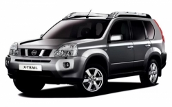 3D коврики EVA с бортами в салон  на Nissan X-Trail II T31 (2007-2015)