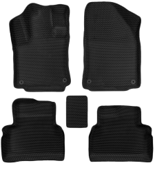 3D коврики EVA с бортами в салон на Geely Coolray I (2019-н.в.)